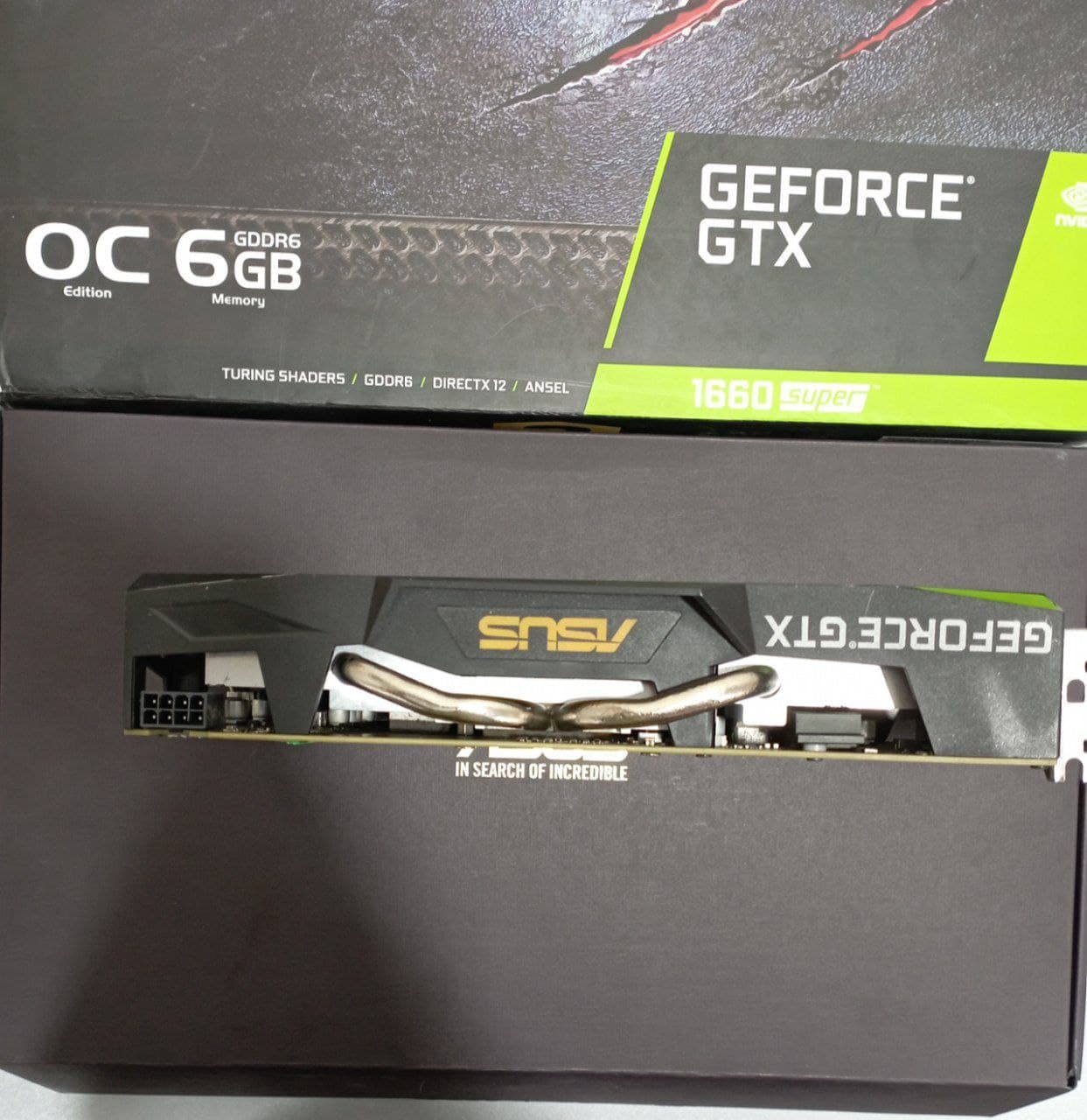 کارت گرافیک استوک ایسوس Asus GTX 1660 SUPER 6GB — تصویر ۴
