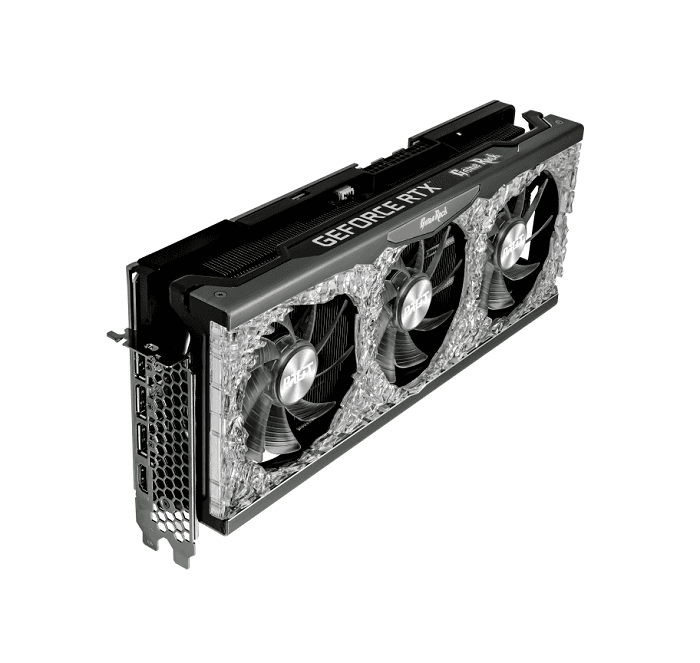 کارت گرافیک استوک پلیت GeForce RTX 3080 Ti GameRock ظرفیت 12 گیگابایت — تصویر ۵