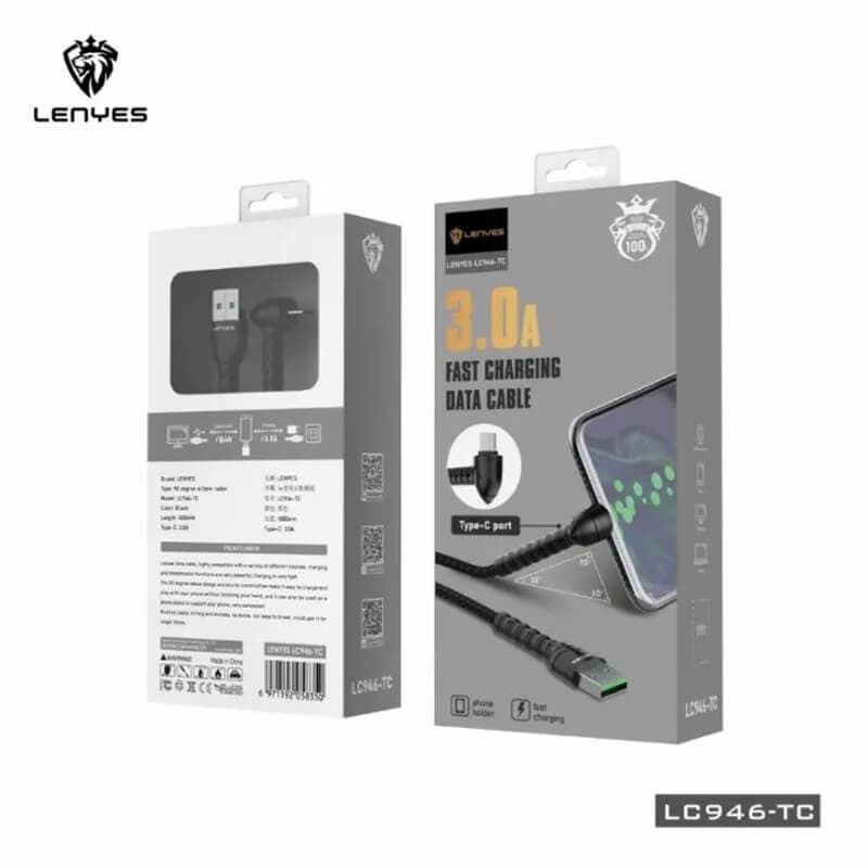 کابل شارژ تایپ سی LENYES LC946-TC — تصویر ۲