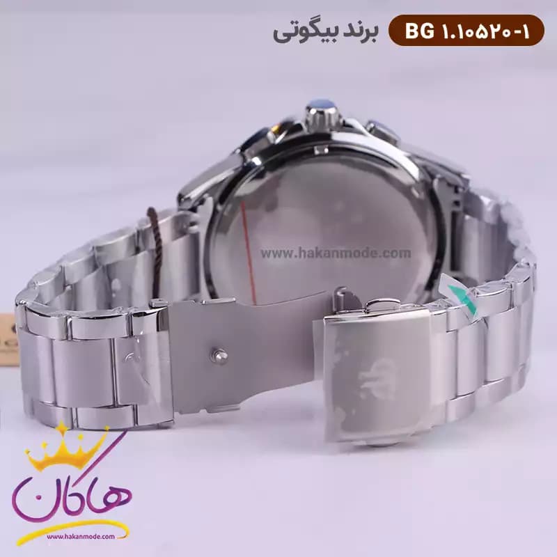 ساعت مچی بیگوتی مردانه فلزی دو زمانه کد BG.1.10520-1 — تصویر ۳