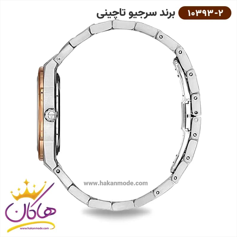 ساعت مچی سرجیو تاچینی مردانه فلزی نقره ای کد 10393/2 — تصویر ۲
