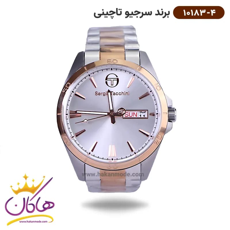 ساعت عقربه ای سرجیو تاچینی مردانه فلزی کد 10183/4