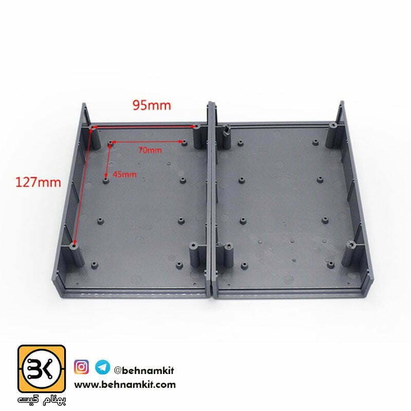جعبه چهارتکه چینی s: 19x12x6 Cm کد 04-77 — تصویر ۲