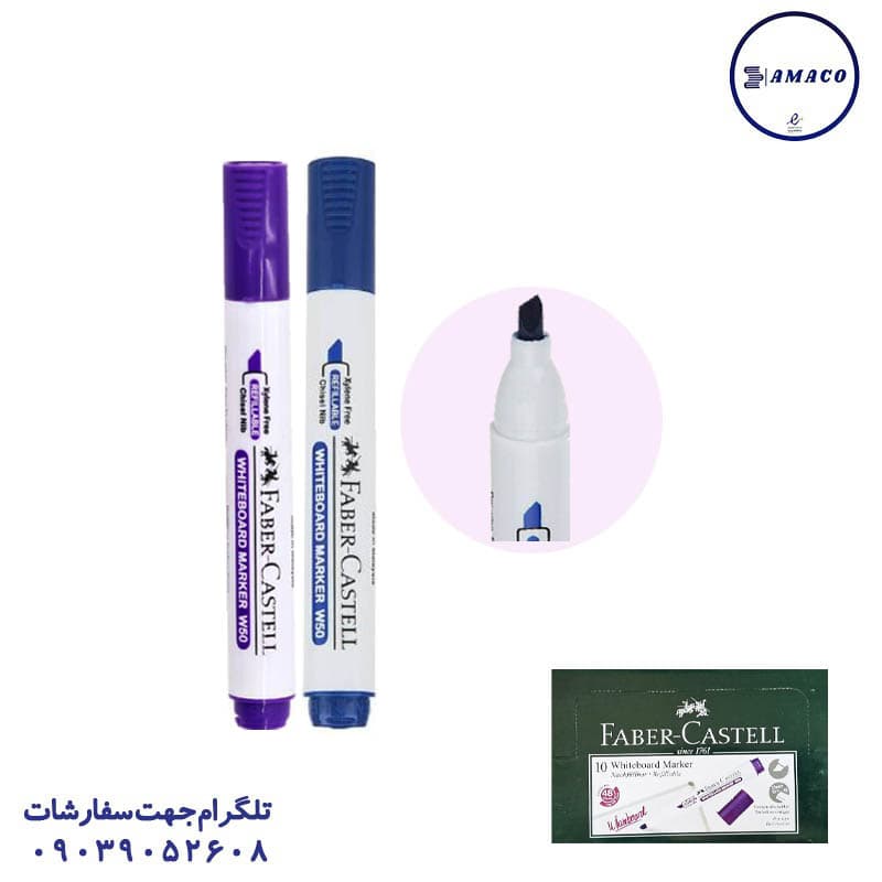 فابر کاستل – ماژیک وایت برد رنگی *