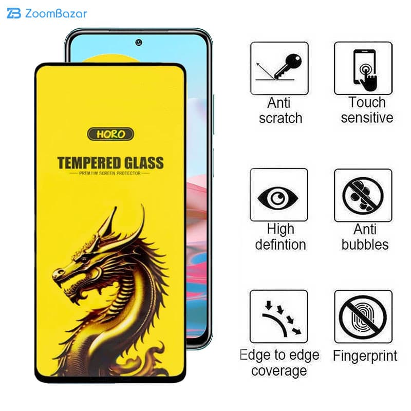 گلس اپیکوی مدل Golden Dragon مناسب برای گوشی موبایل شیائومی Poco M5s 4G/ M4 Pro 4G/ Redmi Note 11 4G/Global/ Note 10 4G — تصویر ۵