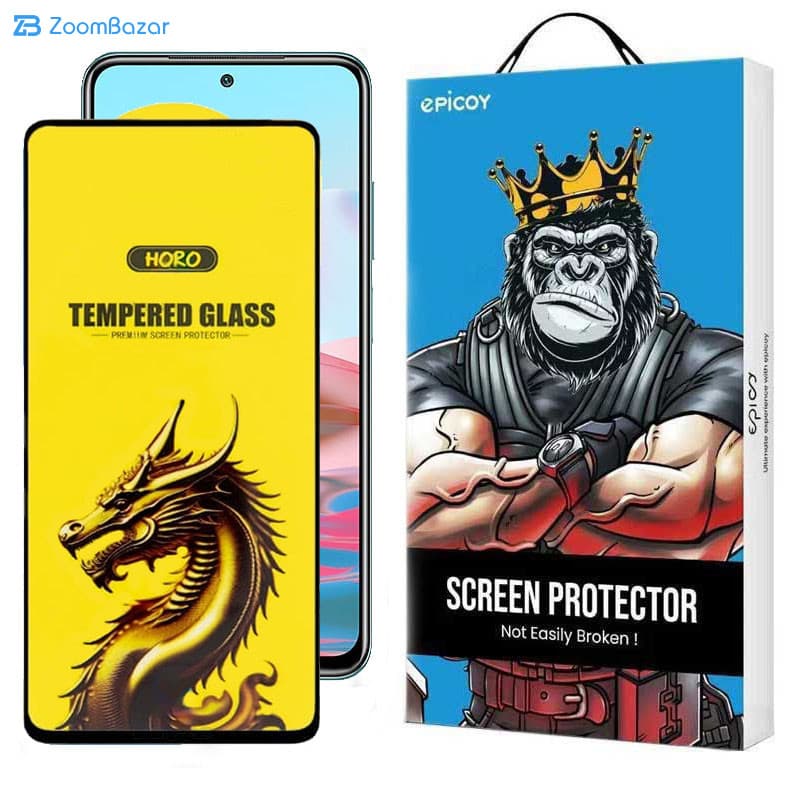 گلس اپیکوی مدل Golden Dragon مناسب برای گوشی موبایل شیائومی Poco M5s 4G/ M4 Pro 4G/ Redmi Note 11 4G/Global/ Note 10 4G — تصویر ۲