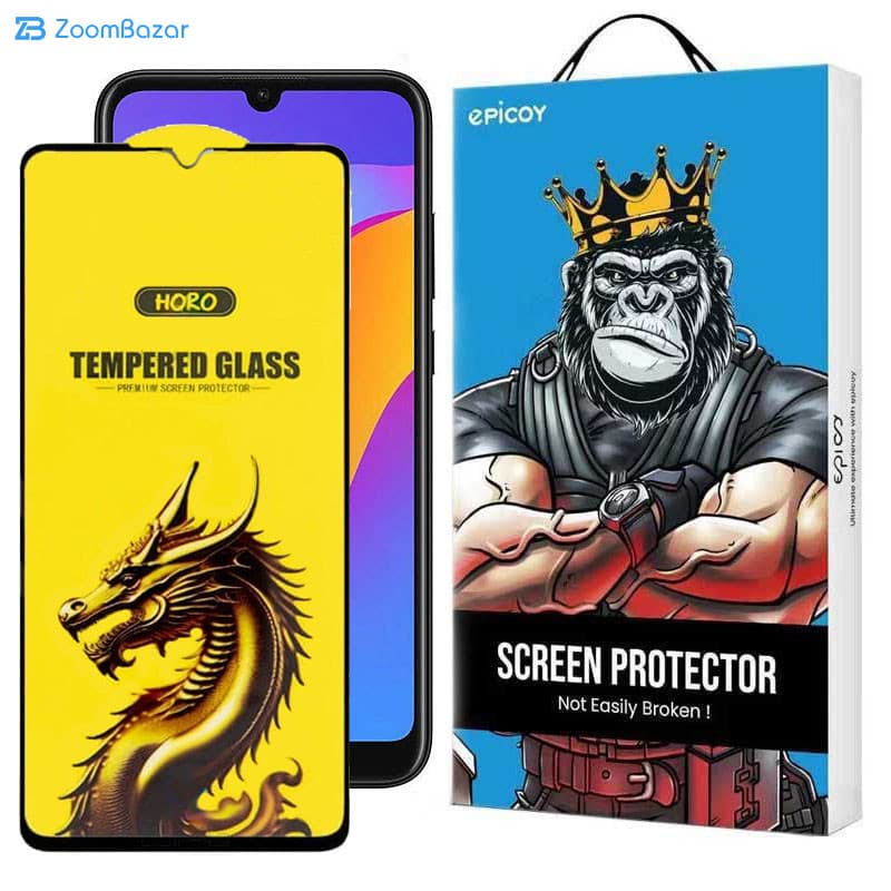 گلس اپیکوی مدل Golden Dragon مناسب برای گوشی موبایل آنر 8A 2020 — تصویر ۲