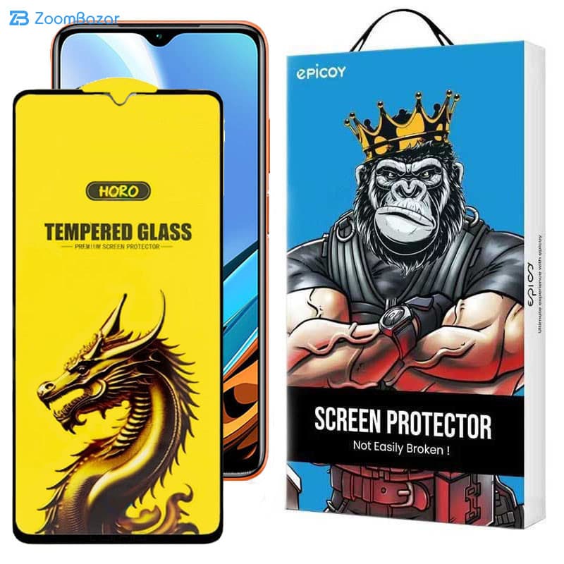 گلس اپیکوی مدل Golden Dragon مناسب برای گوشی موبایل شیائومی Redmi 9C/ 9T/ 9C NFC/ 9 (India)/ 9A Sport/ Redmi 9A — تصویر ۲