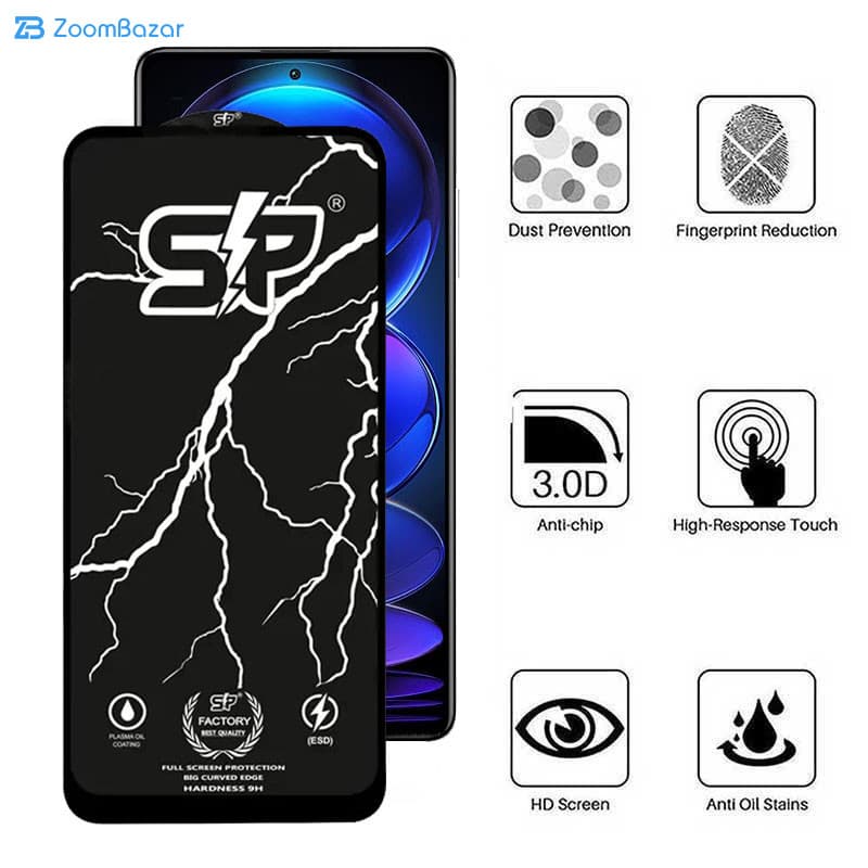 گلس اپیکوی مدل SP Factory مناسب برای گوشی موبایل شیائومی Redmi Note 12 Pro Plus / Note 12 Pro 5G/4G / Note 12 5G/4G / Note 12 (China) — تصویر ۳