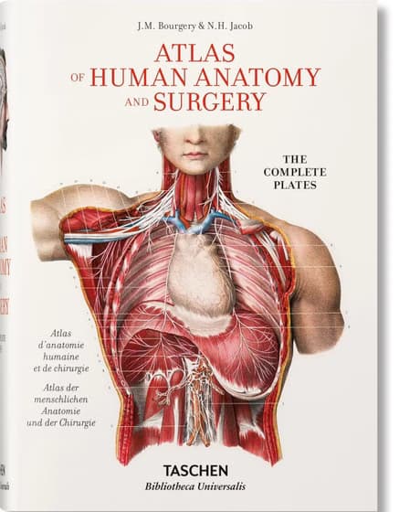 کتاب Bourgery. Atlas of Human Anatomy and Surgery انتشارات Taschen کد M13673