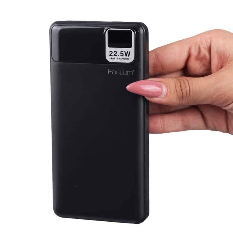 پاور بانک فست شارژ 10000 ارلدام Earldom ET-PD29 PD 22.5W — تصویر ۴