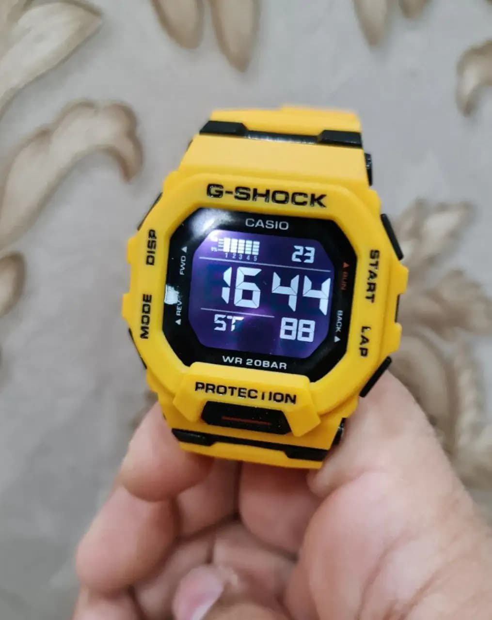 ساعت G-shock (زرد) کد 4221