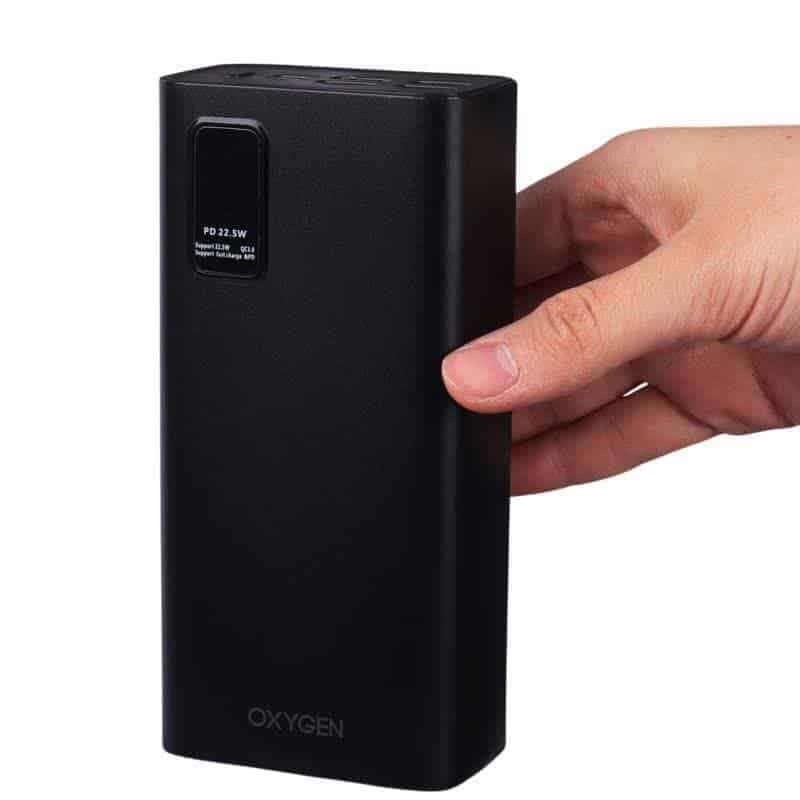 پاور بانک فست شارژ اکسیژن OX-30 QC3.0 PD 22.5W ظرفیت 30000 میلی آمپر ساعت — تصویر ۵