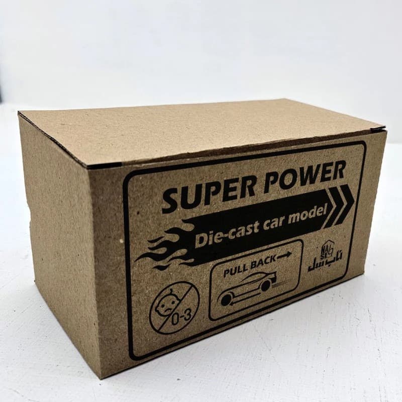 ماشین بازی ناب سل مدل فلزی عقب کش لندکروز طرح MAAT COVER SPORT — تصویر ۶