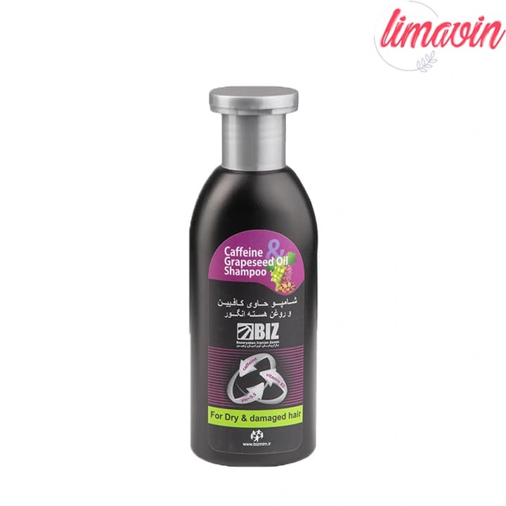 شامپو کافئین و روغن هسته انگور بیز حجم 300 میلی لیتر