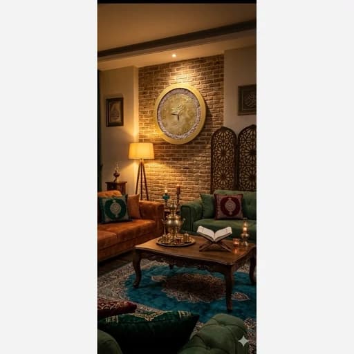 ساعت رزینی مذهبی طرح ماه فیلبندشاپ مدل 836921