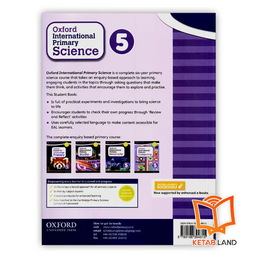 کتاب Oxford International Primary Science 5 — تصویر ۲