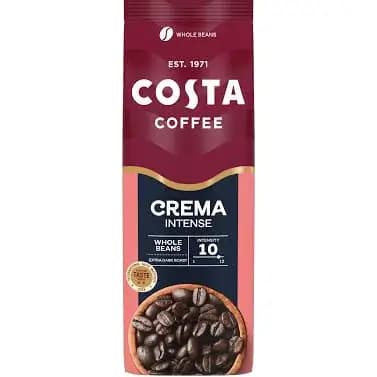 دان قهوه کاستا کرما اینتنس اکسترا دارک رست 1کیلوگرم Costa Coffee Crema Intense extra Roast