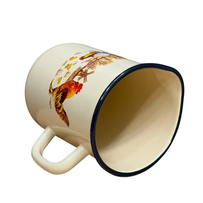 پارچ 2 لیتری لعابی روس خروس مزرعه 7720 — تصویر ۲