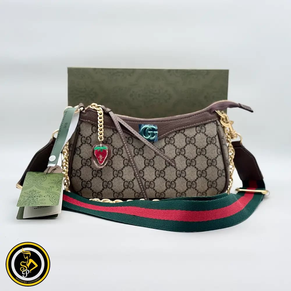 کیف دوشی و دستی گوچی (Gucci) هلالی سوپر مستر فول پک — تصویر ۲