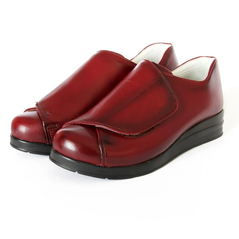 کفش روزمره زنانه چرم فریدون مدل دیابتی کد B099 — تصویر ۲