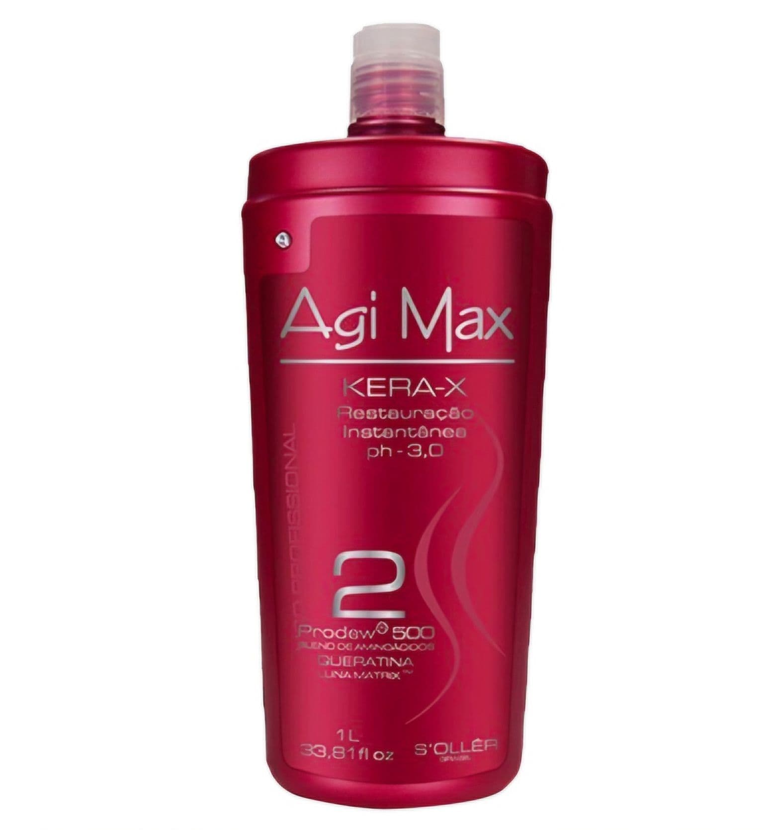 کراتین ای جی مکس قرمز حجم ۱ لیتر (Agi max keratin)