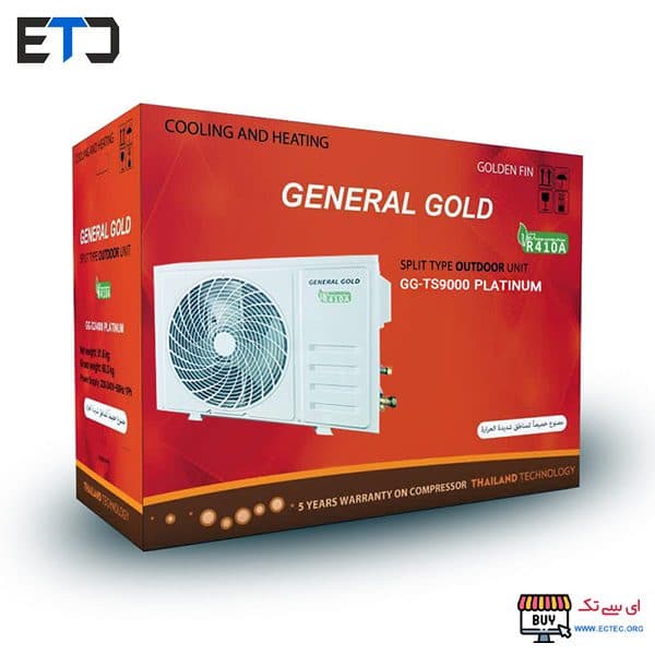 کنترل کولر گازی جنرال گلد پلاتینوم Platinum — تصویر ۴