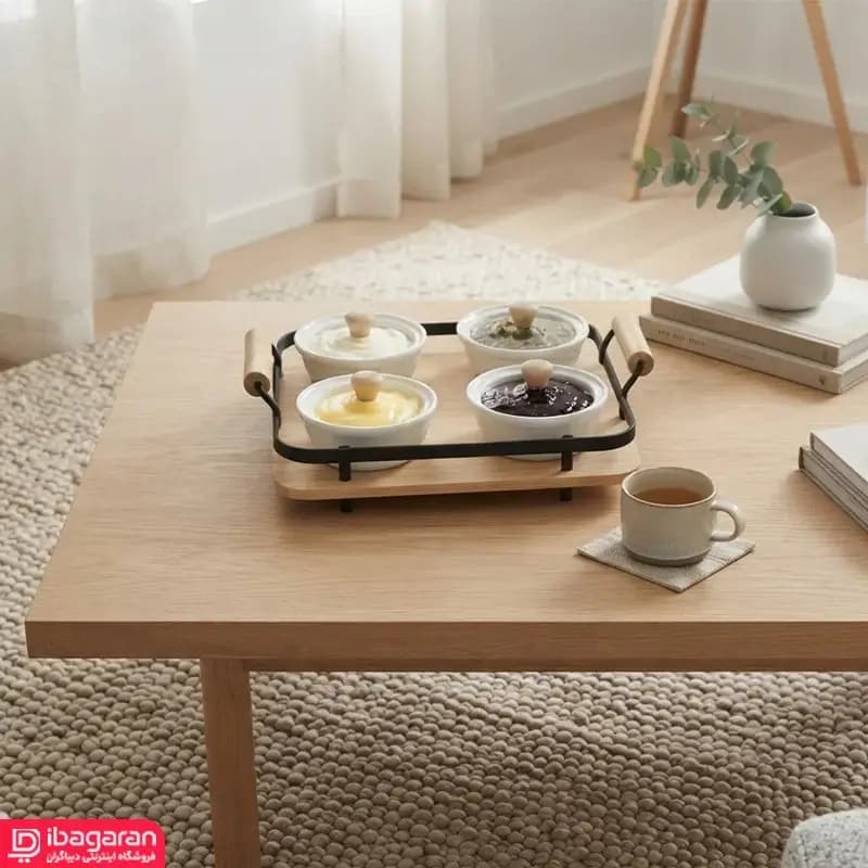 اردو خوری بیضی 4 عددی ریور مدل 4924