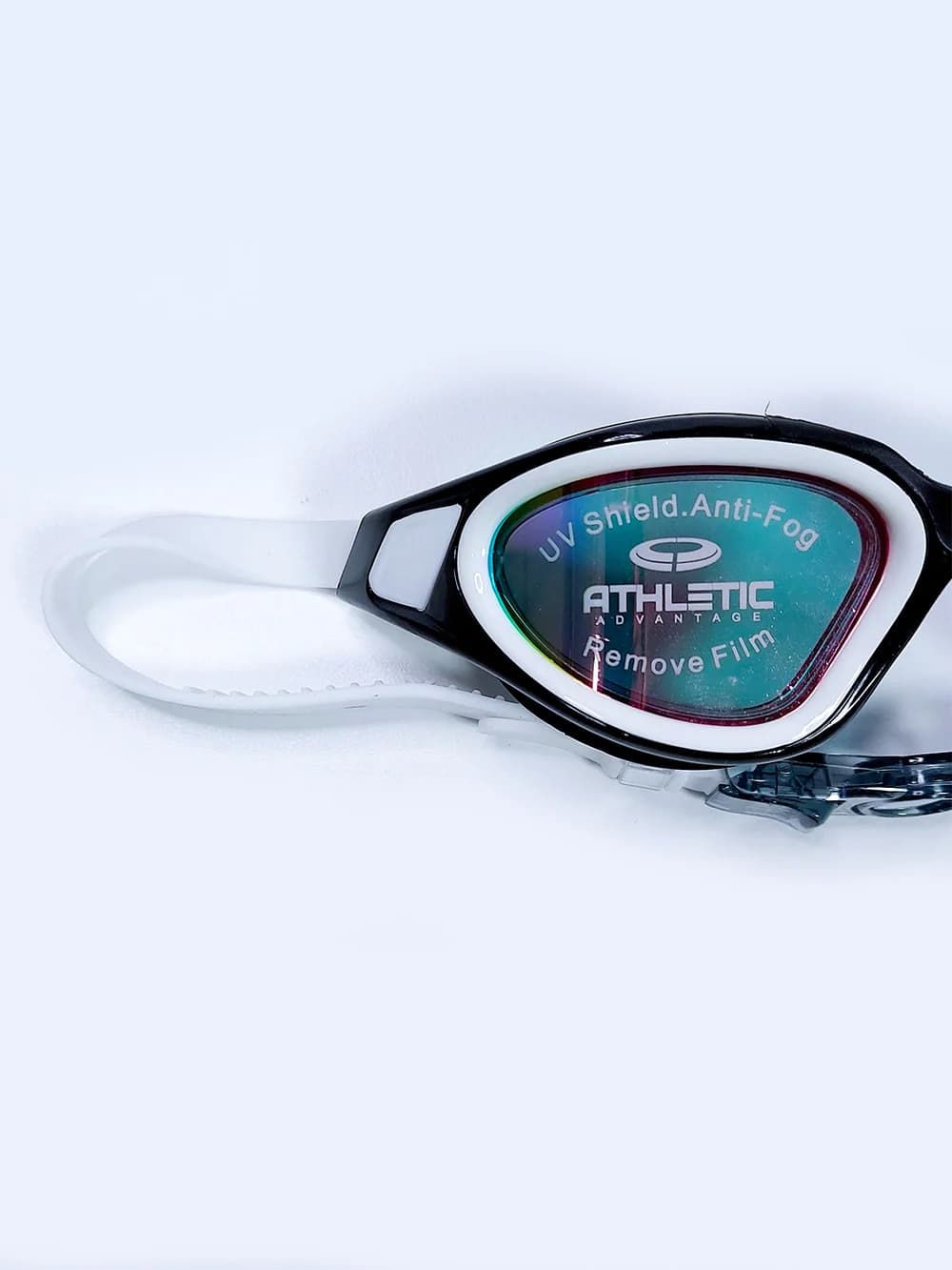 عینک شنا با شیشه آینه ای ( براق ) زنانه و مردانه قفل دار ضد بخار اتلتیک ( Athletic ) — تصویر ۵
