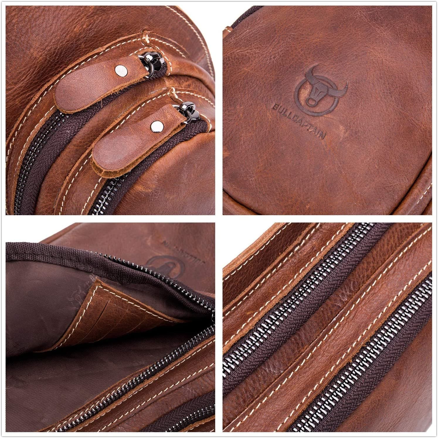کیف کراس بادی و تکشانه چرم طبیعی مدل Crossbody Bag 30 | سیلوا چرم — تصویر ۷