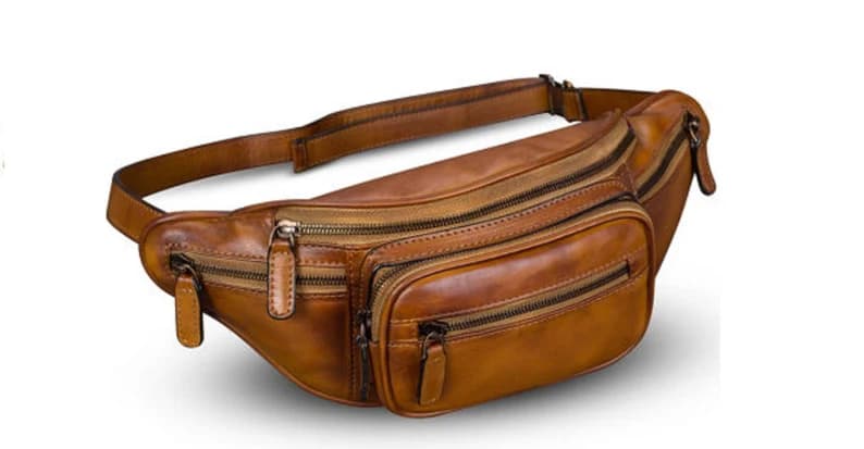کیف کمری چرم طبیعی مدل Waist Bag 25 | سیلوا چرم — تصویر ۴