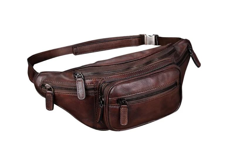کیف کمری چرم طبیعی مدل Waist Bag 25 | سیلوا چرم — تصویر ۳