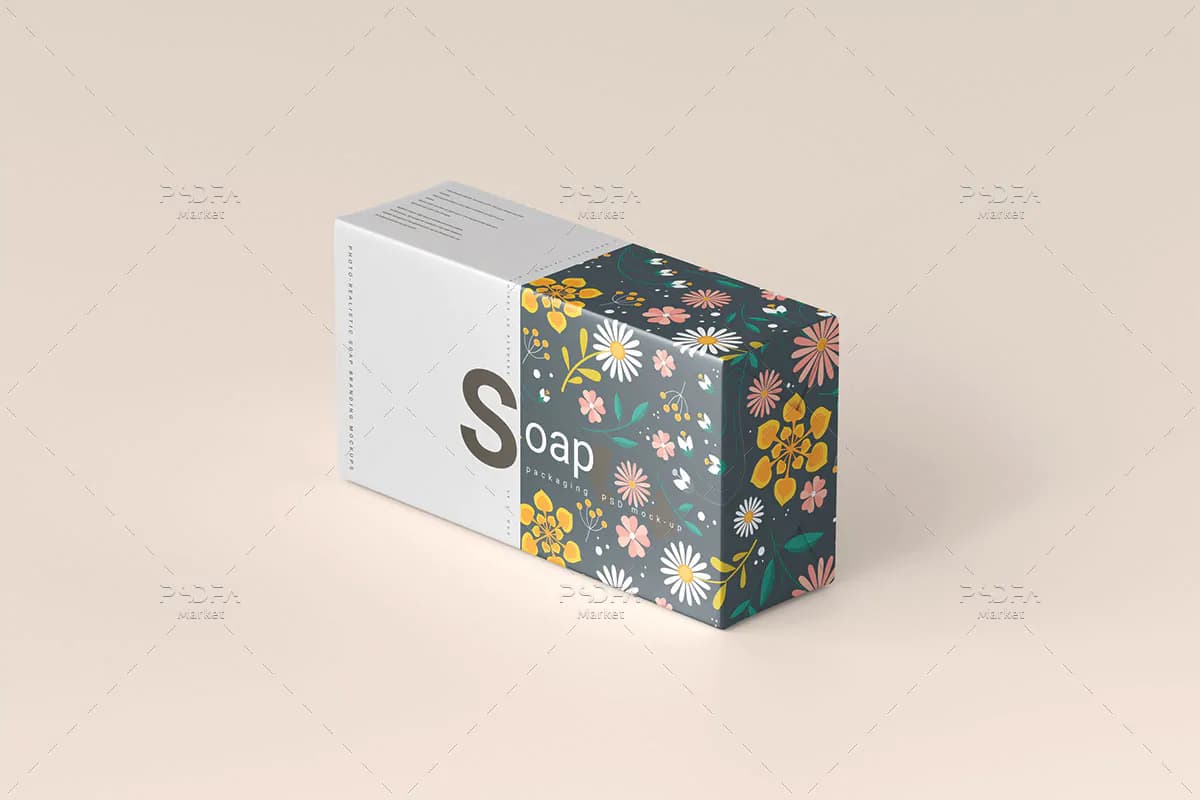 10 موکاپ بسته بندی صابون — تصویر ۸