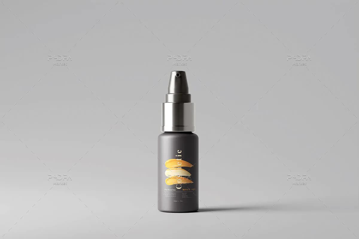 10 موکاپ بطری اسپری آرایشی و بهداشتی شیک و زیبا — تصویر ۵
