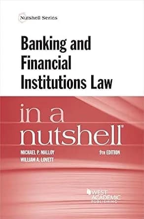 و دانلود نسخه کامل کتاب زبان اصلی Banking and Financial Institutions Law in a Nutshell (Nutshells) PDF | دانلود کتاب خارجی
