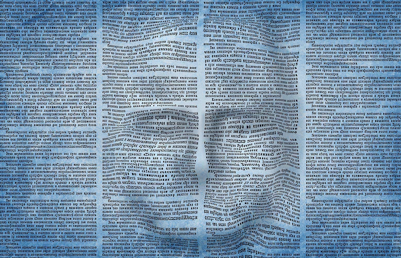 پوستر دیواری طرح روزنامه و صورت w11014910 — تصویر ۵