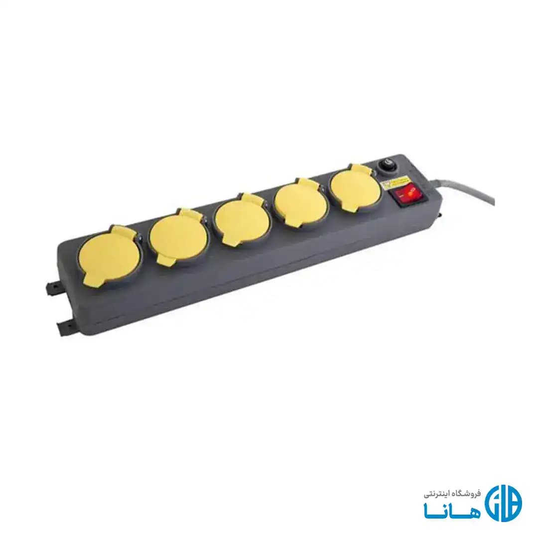5 خانه فیوزدار دربدار با کابل 5 و 3 متری پارت الکتریک