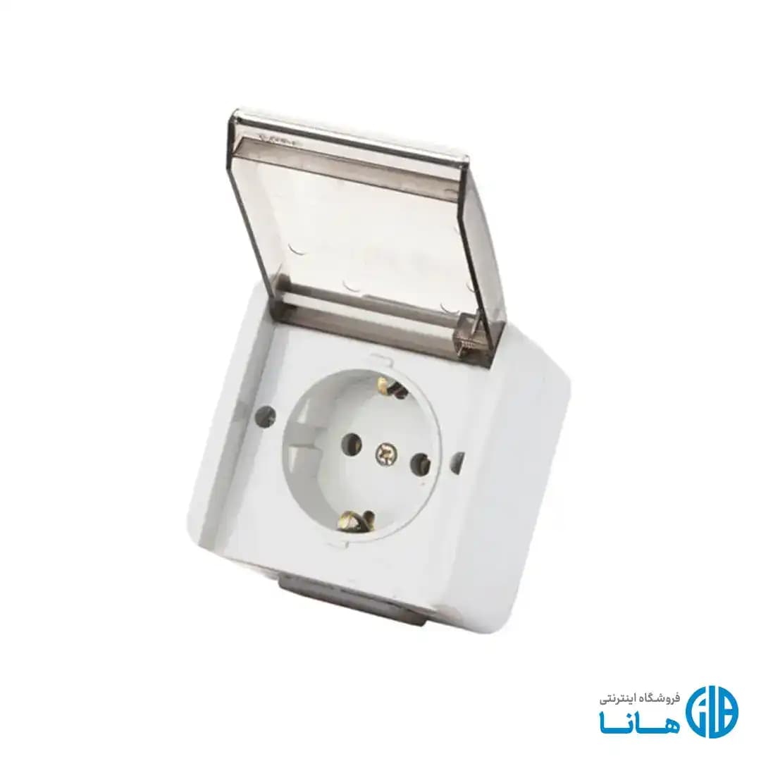 پریز بارانی ارت دار مدل آذین پارت الکتریک