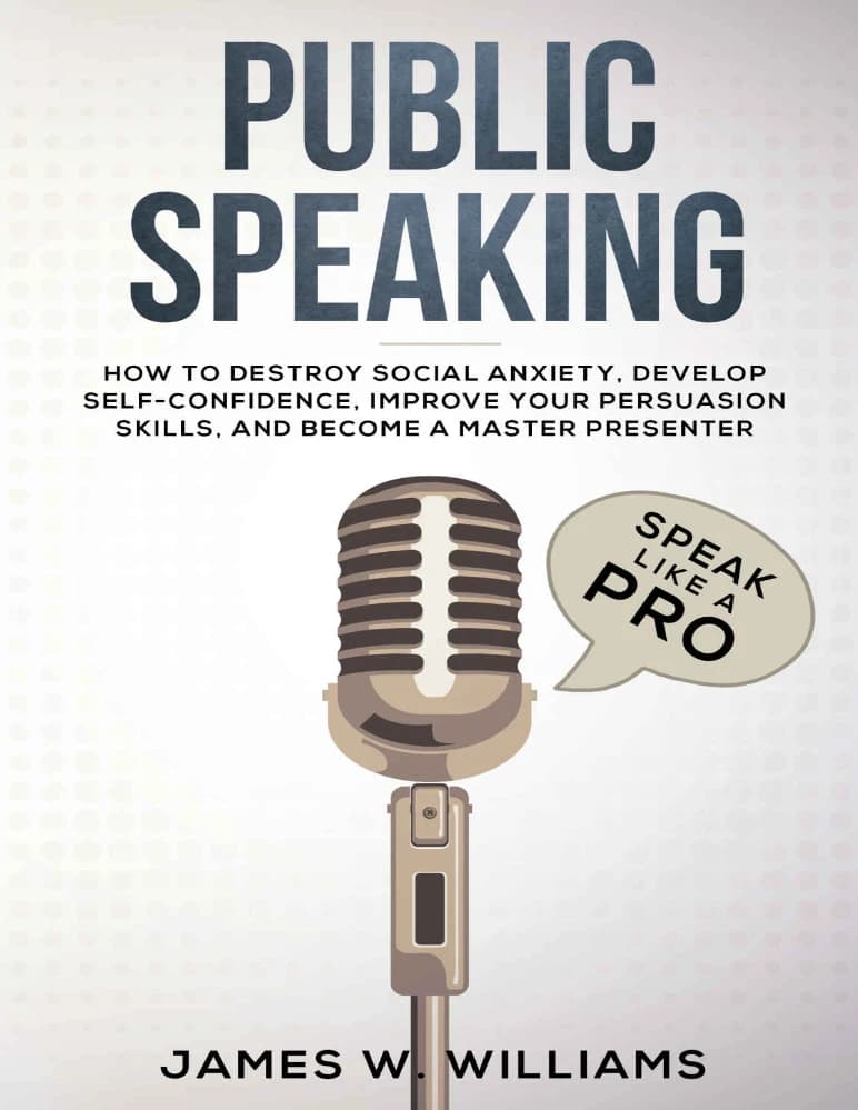 کتاب Public Speaking (سخنرانی عمومی) نسخه انگلیسی PDF | جیمز دبلیو. ویلیامز