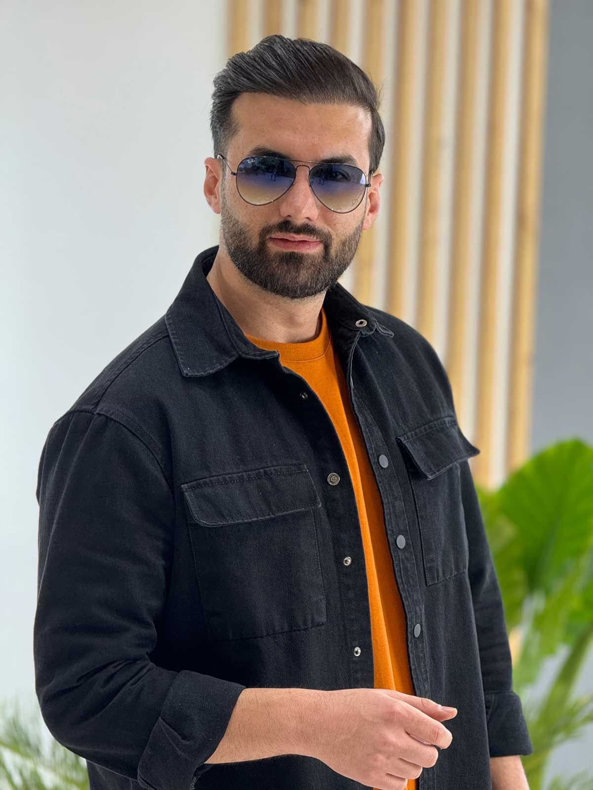 عینک آفتابی مردانه خلبانی ریبن مدل RayBan RB3026 (SL) — تصویر ۵