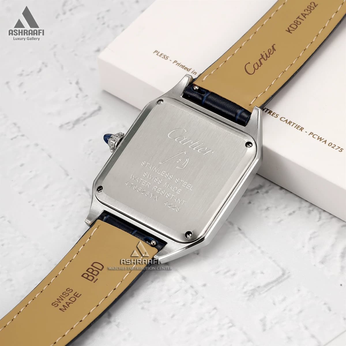 ساعت کارتیه سانتوس Cartier Santos-Dumont SSK8 — تصویر ۴