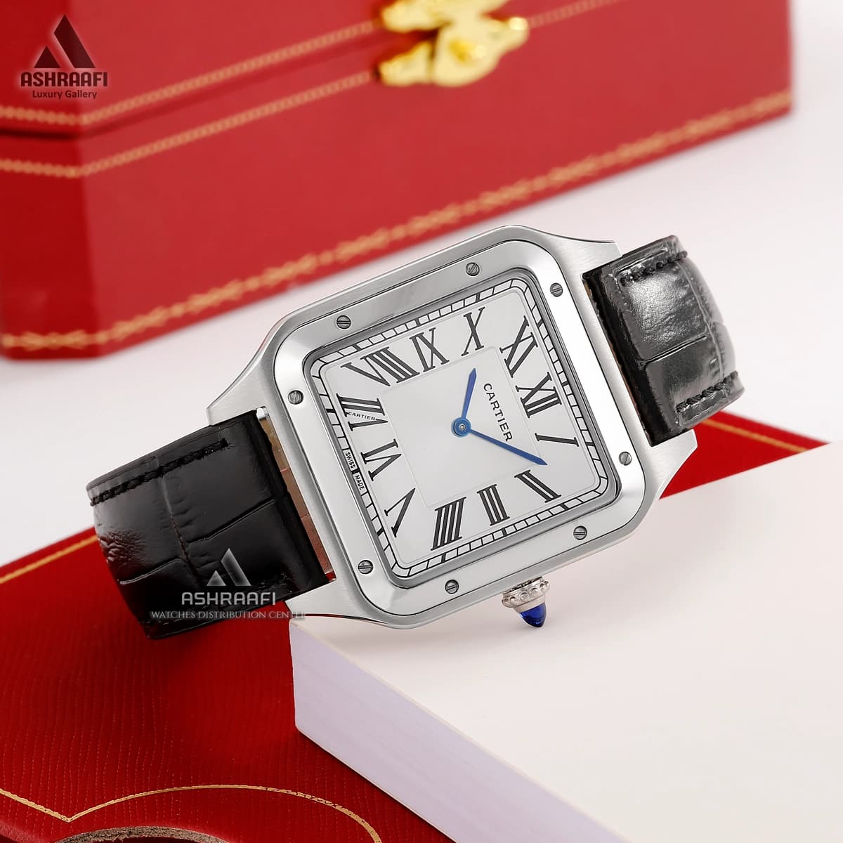 ساعت کارتیه سانتوس Cartier Santos-Dumont SSK8 — تصویر ۳