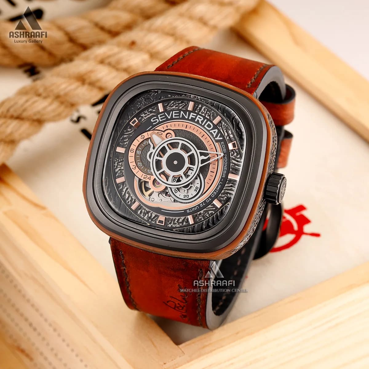 ساعت سون فرایدی حکاکی SevenFriday SF-P2B — تصویر ۲