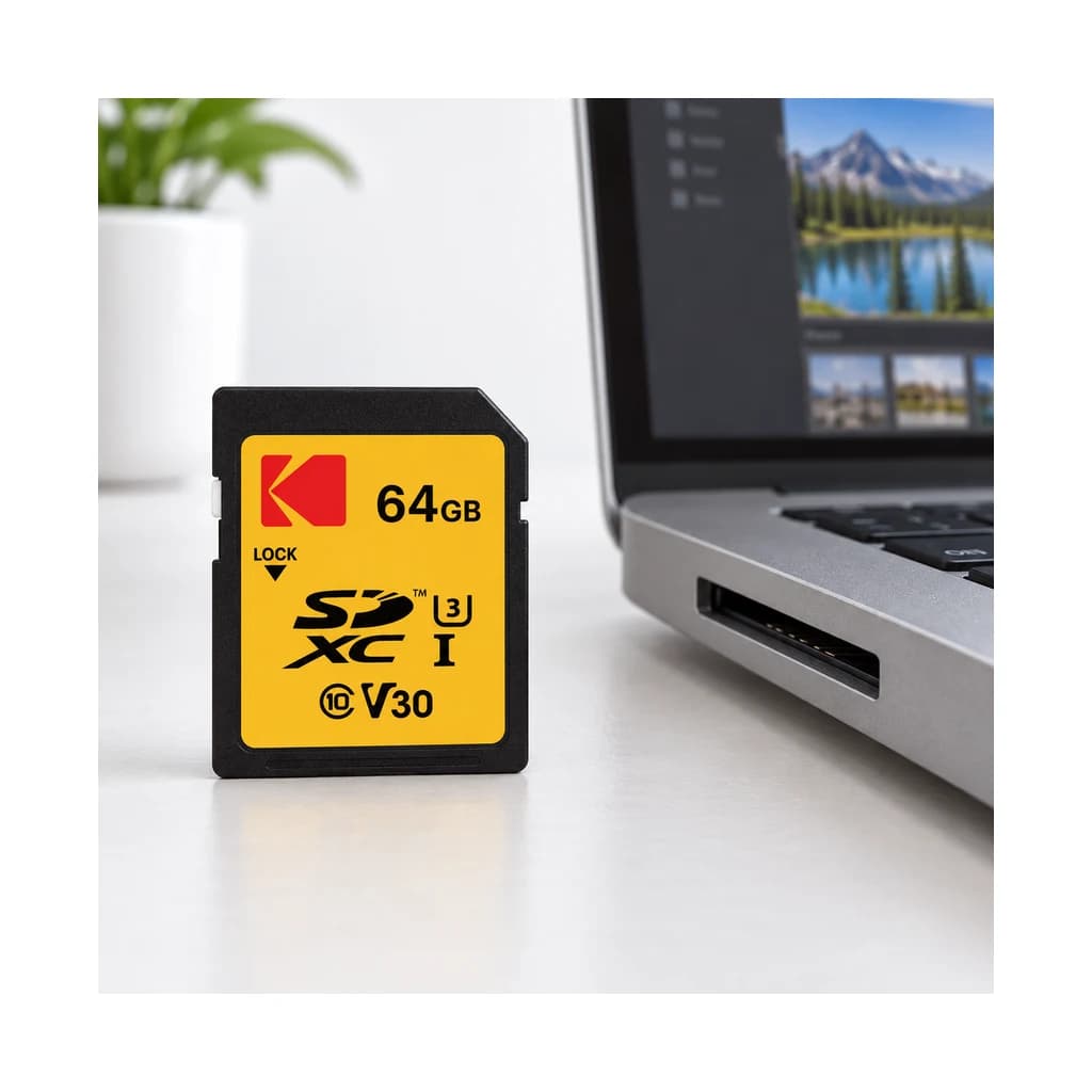 کارت حافظه SD کداک مدل Kodak Ultra Performance ظرفیت 64 گیگابایت کلاس V30 — تصویر ۴