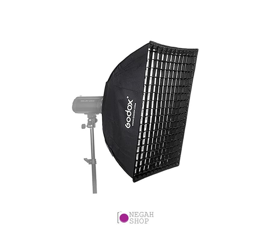 سافت باکس پرتابل Godox 90*90 cm به همراه زنبوری دست دوم