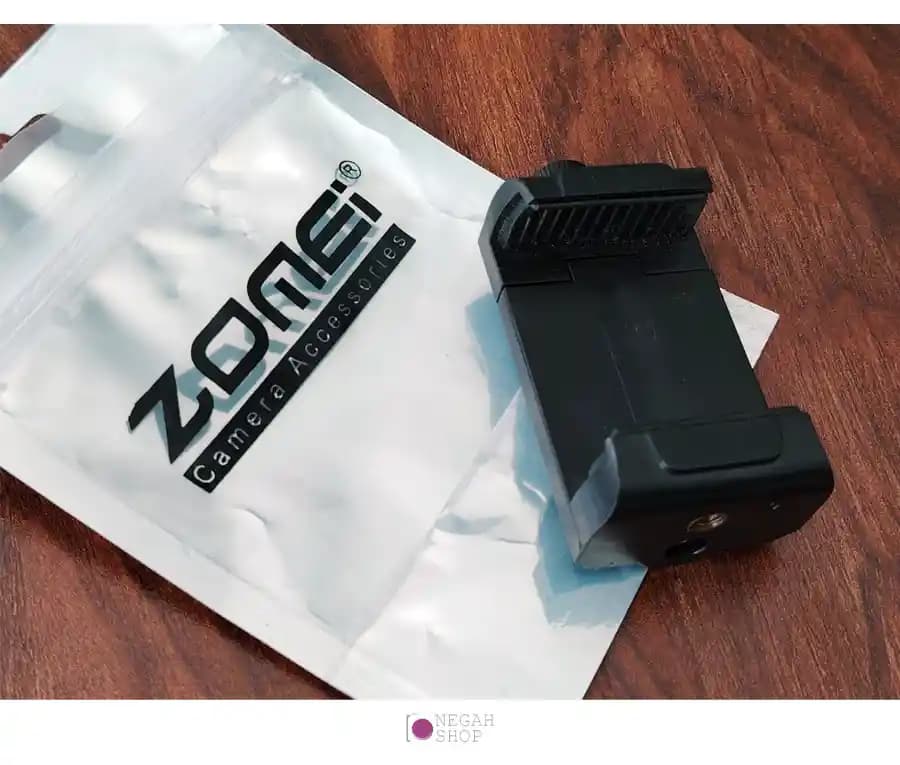 نگهدارنده پیچی گوشی موبایل زومی مدل Zomei Universal Mount Adapter — تصویر ۵