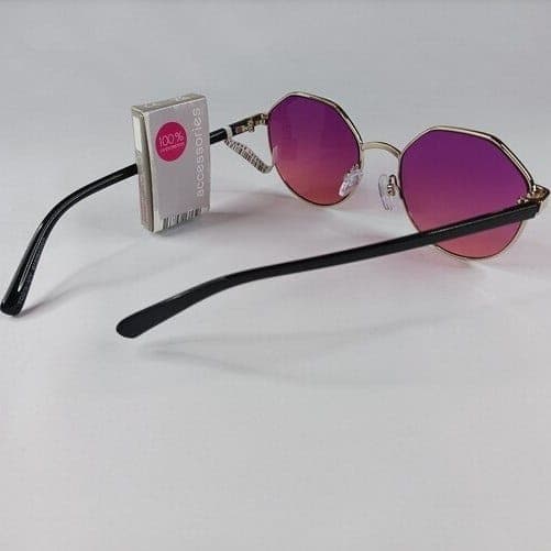 عینک آفتابی گرد هندسی برند اکسسورایز Accessories 898331 — تصویر ۴