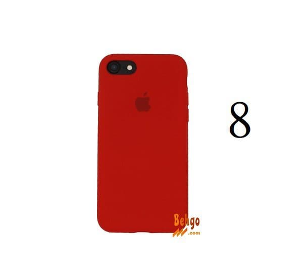 کاور قاب سیلیکونی آیفون زیر بسته 7 Apple IPhone 8 Silicone Case IPhone — تصویر ۷