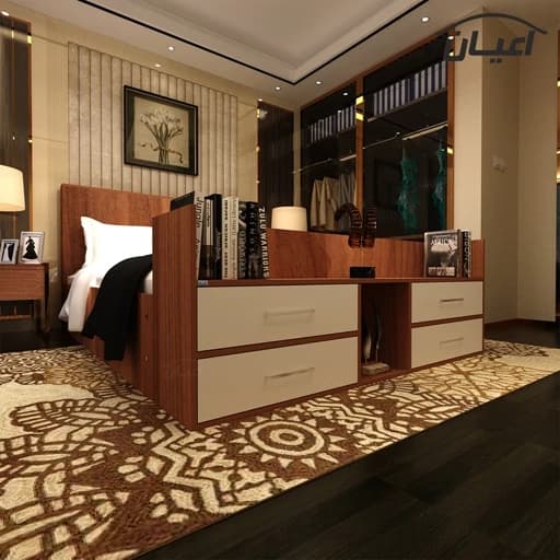 تخت خواب دونفره مدل FH361 سایز 160×200 سانتی متر مبلمان فرنا مدل 1140845