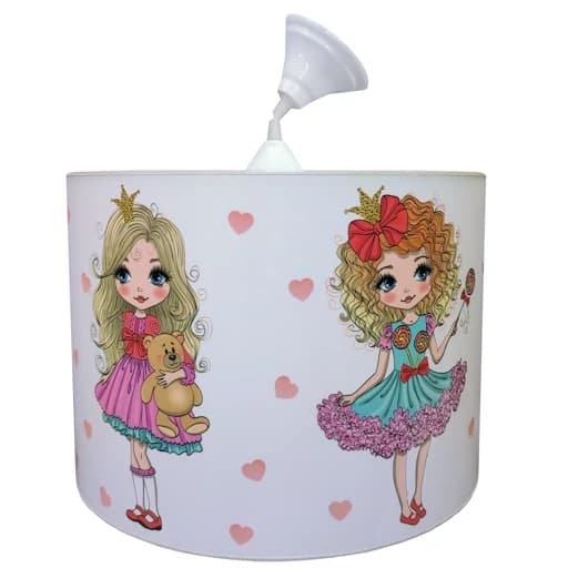 لوستر اتاق کودک طرح سه دختر مبلمان فرنا مدل 1148733